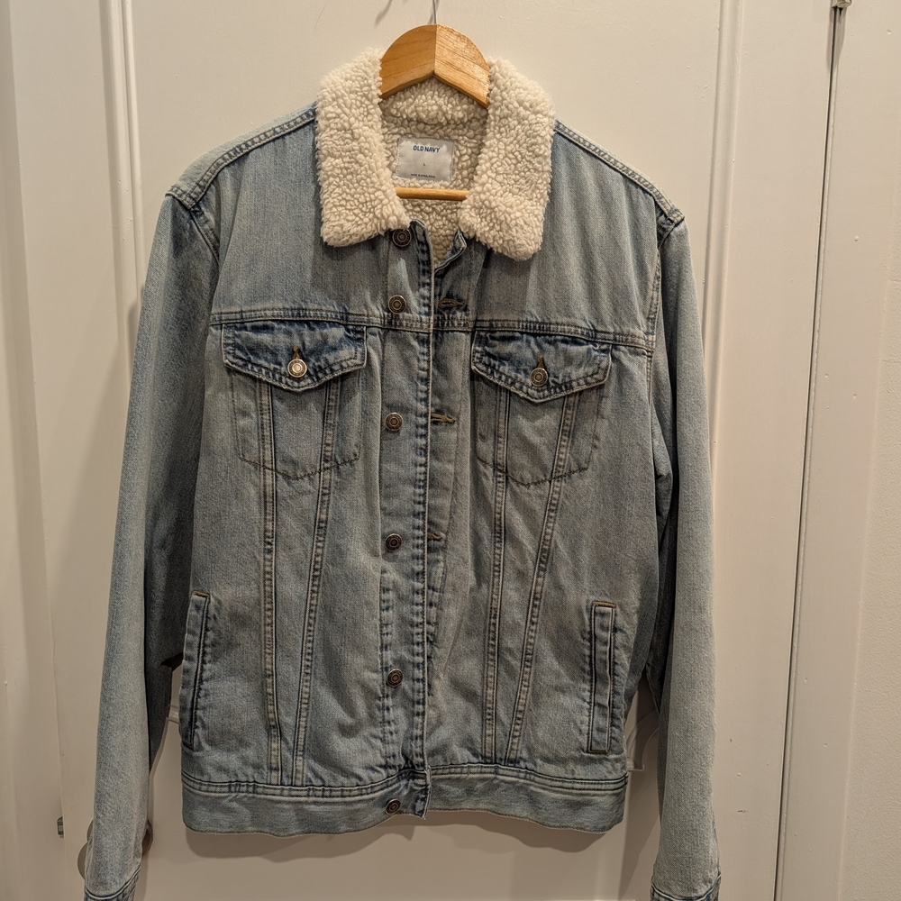 Old Navy Sherpa Lined Jacket